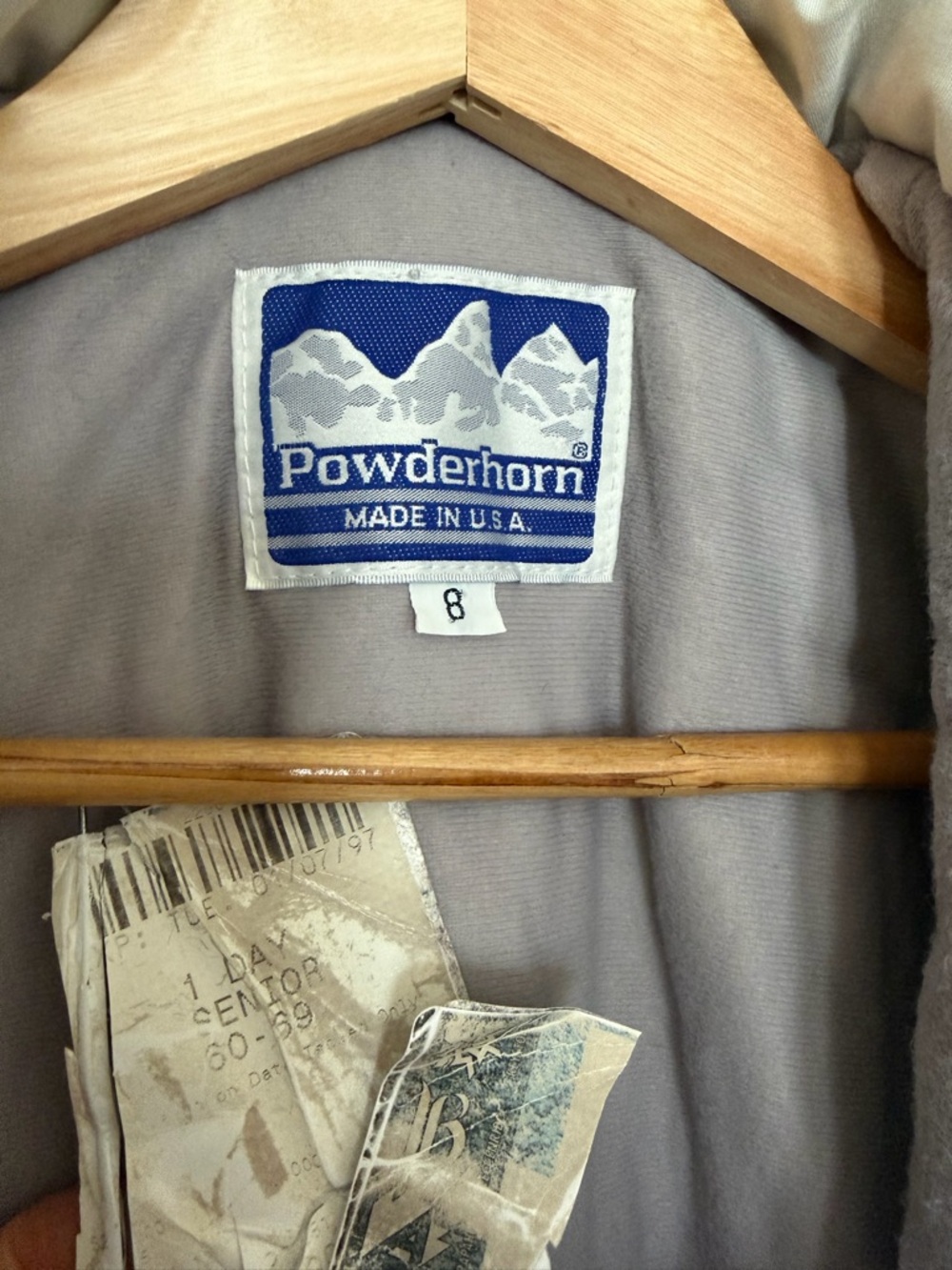 VINTAGE POWDERHORN ski suit from Breckenridge Colorado ❄️ - Picture 11 of 11